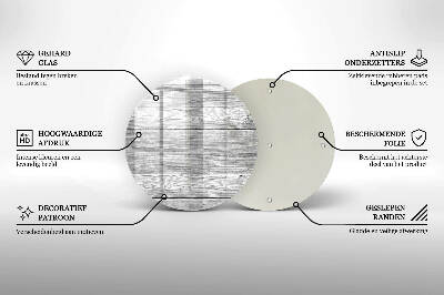 Unterlage für Kerzen Alte Holzbretter