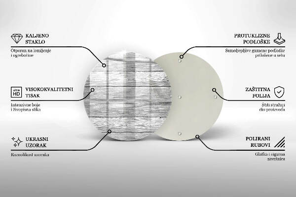 Unterlage für Kerzen Alte Holzbretter