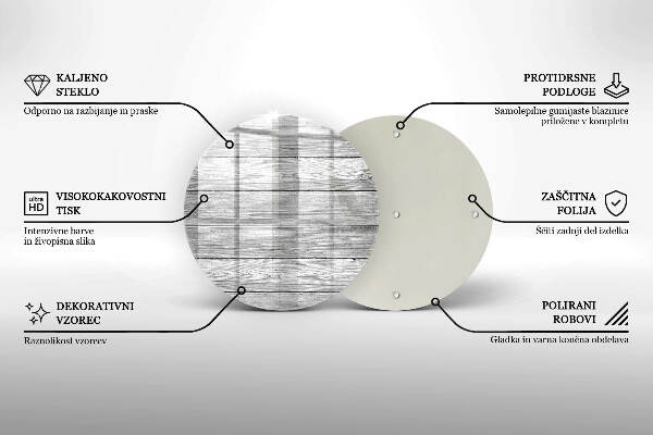 Unterlage für Kerzen Alte Holzbretter