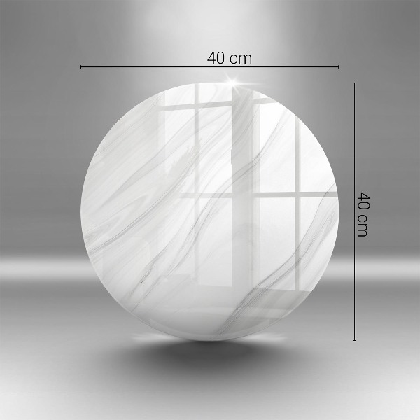 Unterlage für Kerzen Zarter Marmor