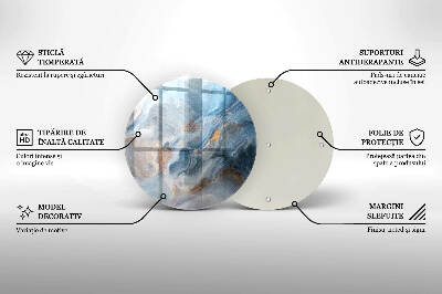 Grabkerzen Unterlage Marmorstruktur