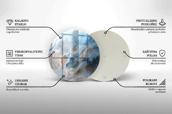 Grabkerzen Unterlage Marmorstruktur