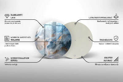 Grabkerzen Unterlage Marmorstruktur