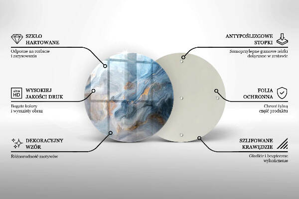Grabkerzen Unterlage Marmorstruktur