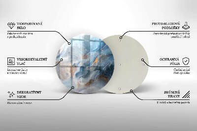 Grabkerzen Unterlage Marmorstruktur
