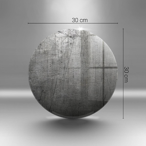 Unterlage für Kerzen Metallische Textur