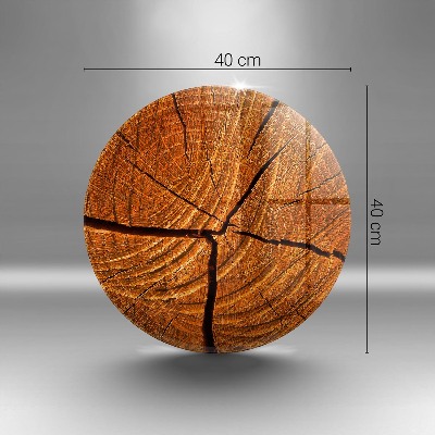 Grabkerzen Unterlage Holzstammkonstruktion