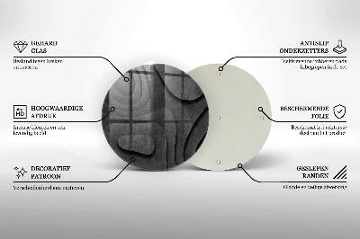 Grabkerzen Unterlage 3D-Steinformen