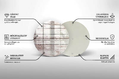 Grabkerzen Unterlage Alte Holzbretter