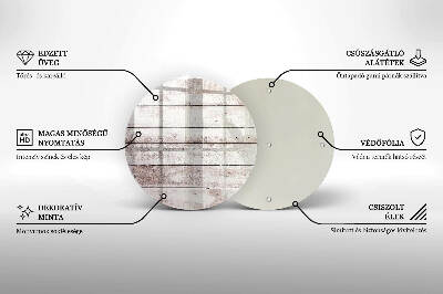 Grabkerzen Unterlage Alte Holzbretter