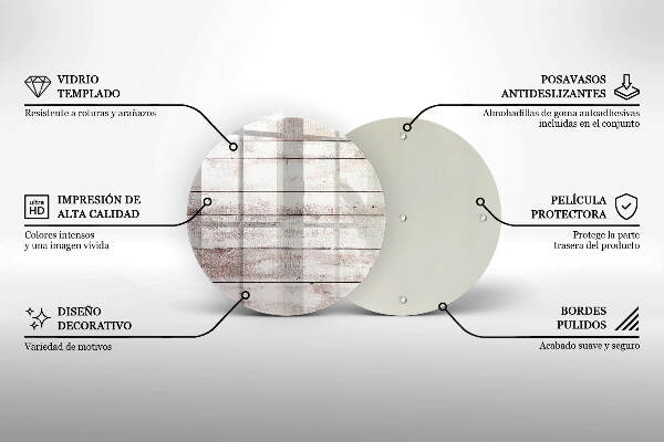 Grabkerzen Unterlage Alte Holzbretter