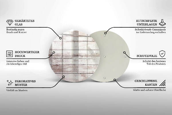 Grabkerzen Unterlage Alte Holzbretter