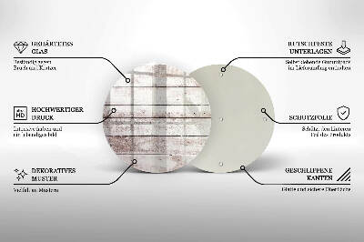 Grabkerzen Unterlage Alte Holzbretter