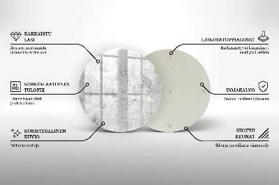 Unterlage für Kerzen Betonstruktur