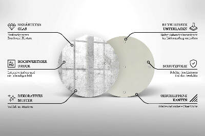 Unterlage für Kerzen Betonstruktur