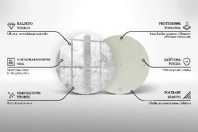 Unterlage für Kerzen Betonstruktur