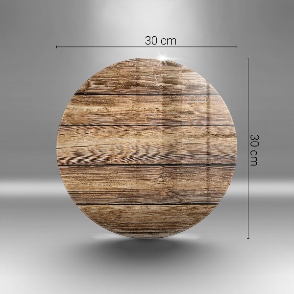 Unterlage für Kerzen Holzstrukturplatten