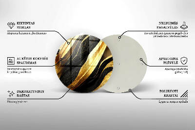 Grabkerzen Unterlage Elegante Abstraktion