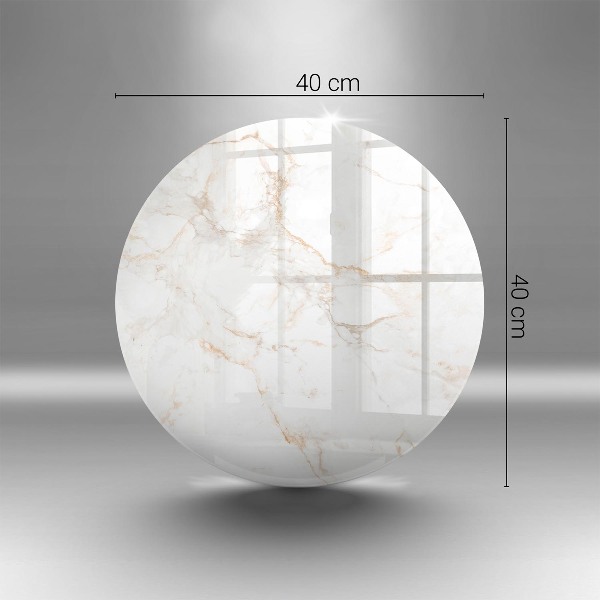 Unterlage für Kerzen Eleganter Marmorstein