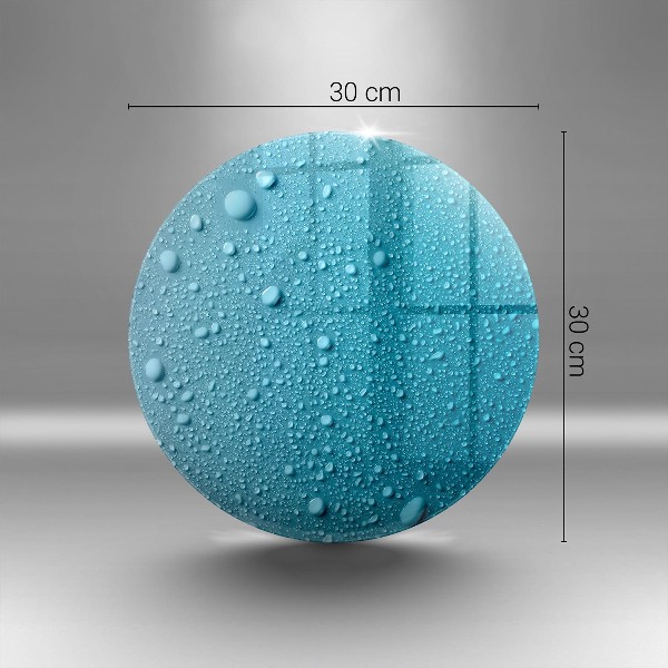 Grabkerzen Unterlage Wassertropfen