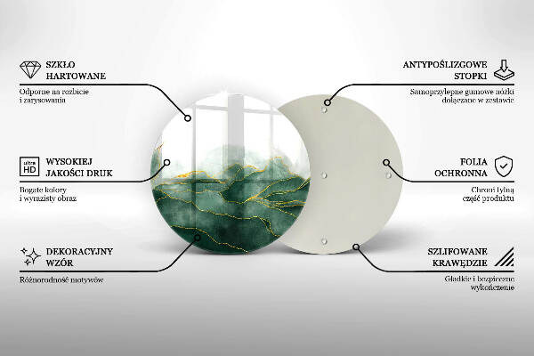 Grabkerzen Unterlage Abstrakte Natur