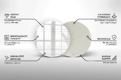 Unterlage für Kerzen Moderne Leuchttafeln
