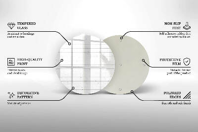 Unterlage für Kerzen Moderne Leuchttafeln