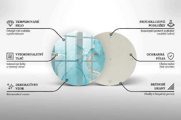 Grabkerzen Unterlage Abstrakter Stein