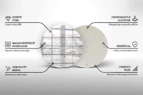 Grabkerzen Unterlage Helle Holzbretter