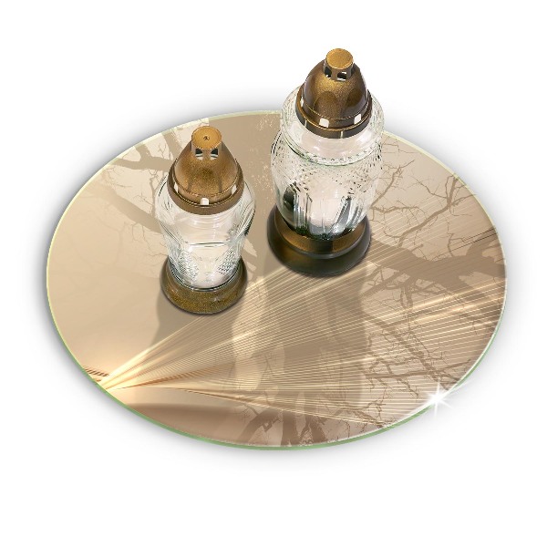 Grabkerzen Unterlage Moderne Abstraktion