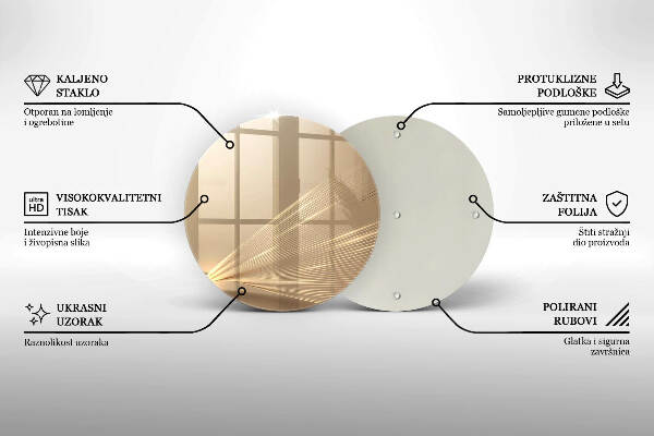 Grabkerzen Unterlage Moderne Abstraktion