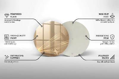 Grabkerzen Unterlage Moderne Abstraktion