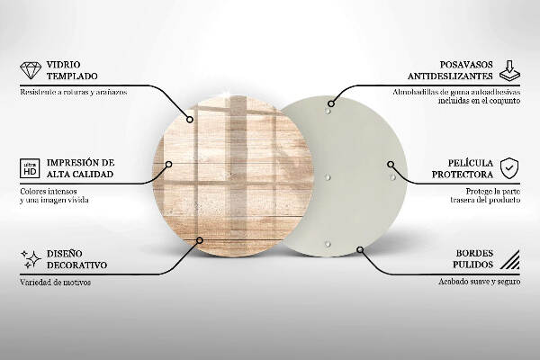 Grabkerzen Unterlage Holzbretter