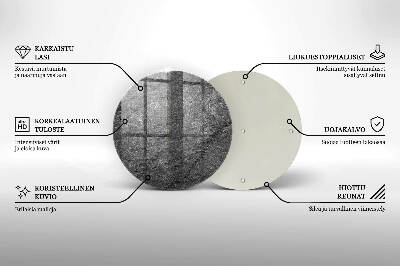 Unterlage für Kerzen Steintextur
