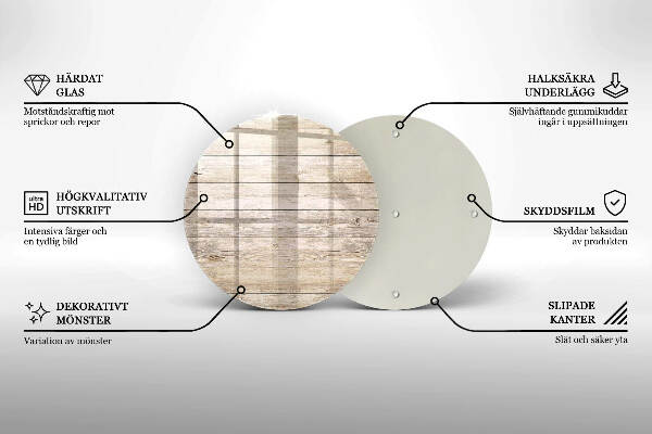 Grabkerzen Unterlage Holzbretter