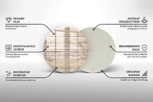 Grabkerzen Unterlage Holzbretter