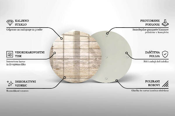 Grabkerzen Unterlage Holzbretter