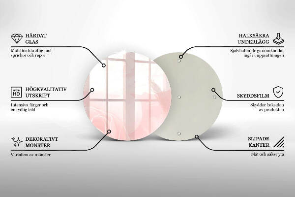 Grabkerzen Unterlage Hintergrund mit pastellfarbenen Rosen