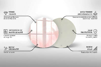 Grabkerzen Unterlage Hintergrund mit pastellfarbenen Rosen