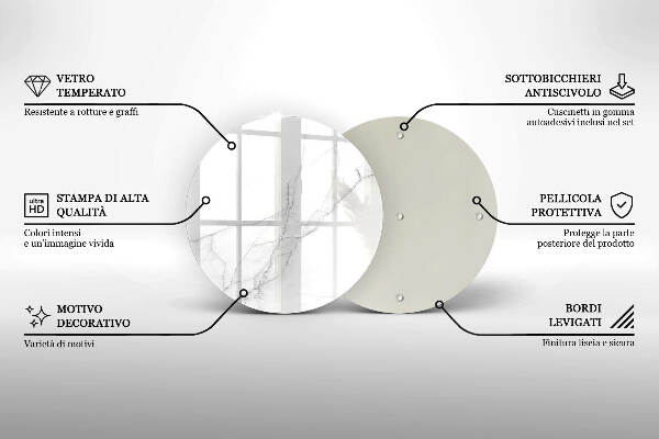 Unterlage für Kerzen Marmorstein-Hintergrund
