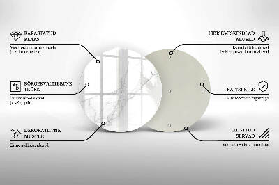 Unterlage für Kerzen Marmorstein-Hintergrund