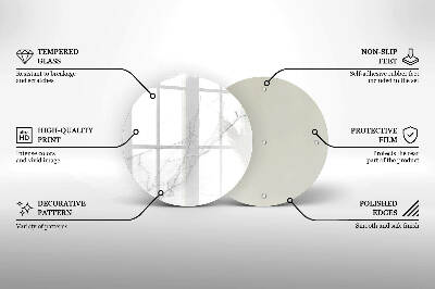 Unterlage für Kerzen Marmorstein-Hintergrund