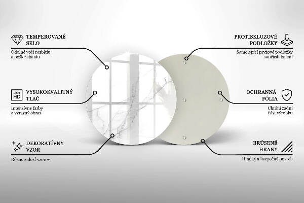 Unterlage für Kerzen Marmorstein-Hintergrund