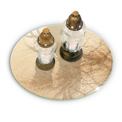 Grabkerzen Unterlage Sand