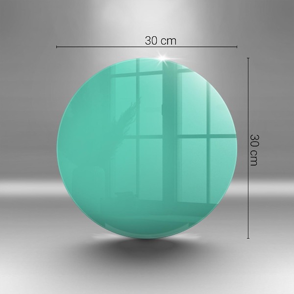 Unterlage für Kerzen Grüne Farbe