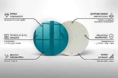 Grabkerzen Unterlage Türkisfarben