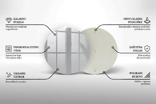 Grabkerzen Unterlage Grau
