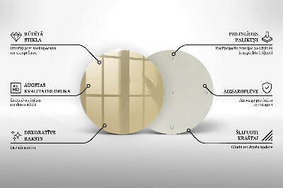 Grabkerzen Unterlage Beige