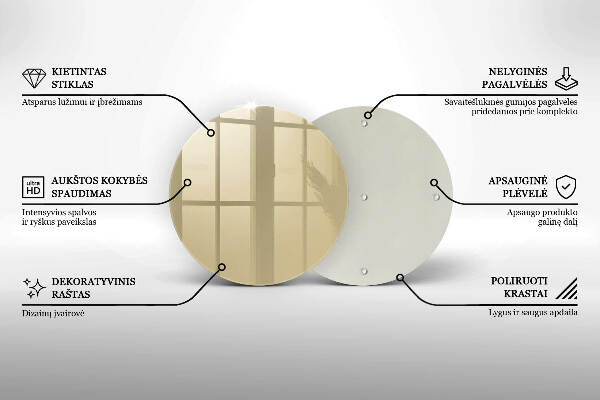 Grabkerzen Unterlage Beige