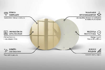 Grabkerzen Unterlage Beige